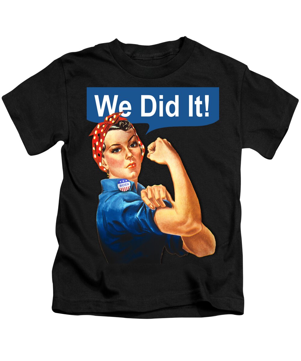 Tony Rubino Lady Human Right LGBT Pride Rosie The Riveter T Shirt for Women Men Short-Sleeve Unisex T-Shirt 